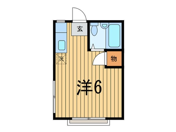 丸山荘の物件間取画像